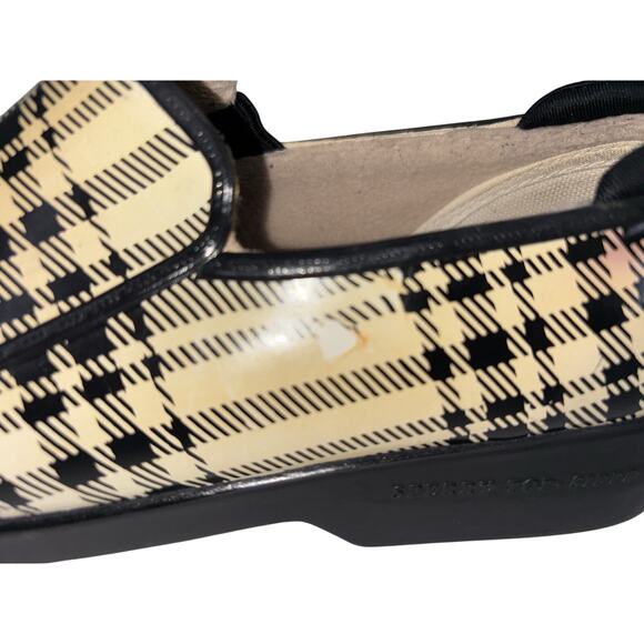 Sperry Topsiders Women's Sz 9 Yellow/Black Plaid Shoes Waterproof Outdoor Rain - Picture 12 of 12